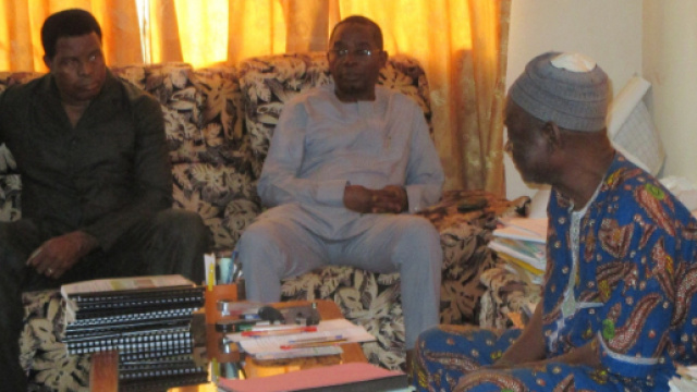 Le pr&eacute;sident de l'AIC en visite chez le pr&eacute;fet