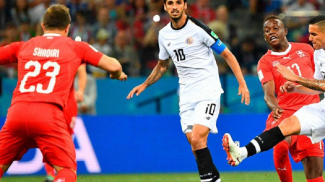 Match nul (2-2) apr&egrave;s l'intense duel entre le Costa-Rica et la Suisse