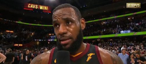 LeBron James is a free agent [Image: YouTube screencap / NBA]