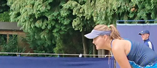 Rodina - Russian powerhouse qualifies for Wimbledon - Picture Dave Adair and Claire Baston