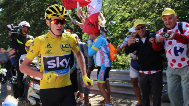 Chris Froome, corridore della Sky vincitore di 4 Tour de France