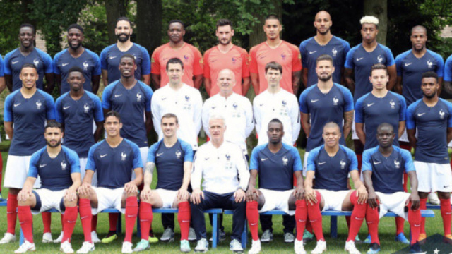 Equipe de France - Mondial 2018 : La photo officielle de l'&eacute;quipe ... - foot01.com