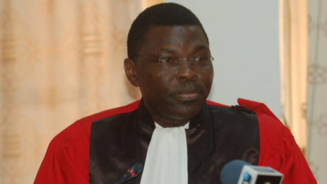 Joseph Djogb&eacute;nou, pr&eacute;sident de la cour constitutionnelle