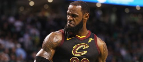 LeBron James scored 51 points in a Game 1 loss to the Golden State Warriors. - [Image via NBA / YouTube screencap]