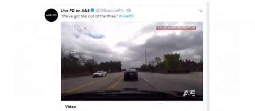 'Live PD' The interactive reality police show via Twitter - Image credit Live PD on A&E | Twitter
