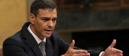 Pedro S&aacute;nchez, durante una intervenci&oacute;n en el Congreso de los Diputados