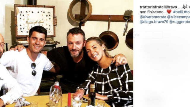 La "Trattoria Fratelli Bravo" e quella strana foto