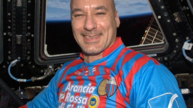Luca Parmitano nello spazio nel 2013