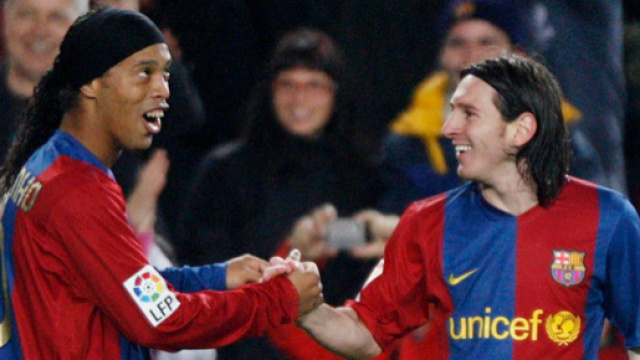 Ronaldinho reveals the truth about his relationship with Lionel ... - mirror.co.uk