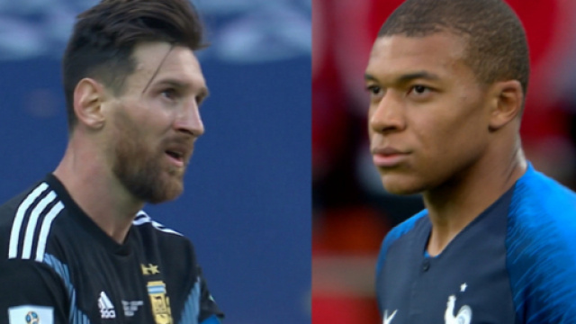 Sfida generazionale fra Lionel Messi (Argentina) e Kylian Mbapp&eacute; (Francia)