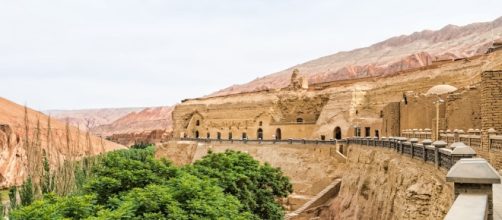 Bezeklik Thousand Buddha Caves is a world heritage site located in Gaochang, a city in China. - [Image via Dan Lundberg / Flickr]
