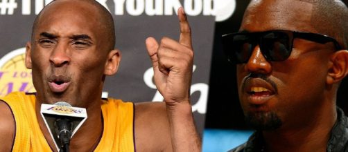 Former Laker Kobe Bryant comments on Kanye West. [Image via The Fumble/YouTube]