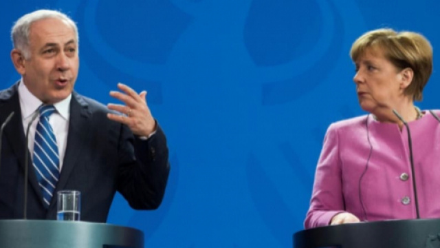 Angela Merkel ferme avec Benjamin Netanyahu