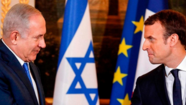 Macron re&ccedil;oit Netanyahu pour parler de l'Iran