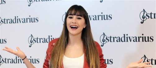 Aitana Oca&ntilde;a es sorprendida en el cumplea&ntilde;os de David Bisbal