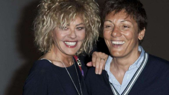 Eva Grimaldi e Imma Battaglia annunciano il matrimonio.