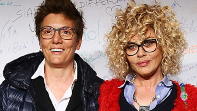 Eva Grimaldi e Imma Battaglia si sposano.