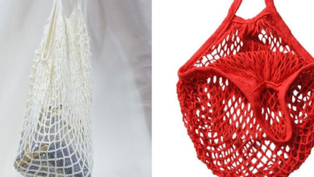 Le buste della spesa diventano di rete e non si gettano pi&ugrave;.