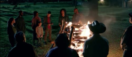 The Bordelon Family attends a bonfire for Ernest. - [Image Credit: OWN / YouTube ]