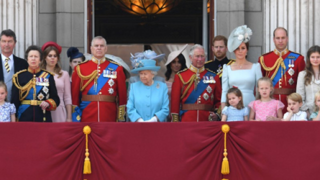 Tutta la royal family per l'occasione del compleanno dell ragina Elisabetta