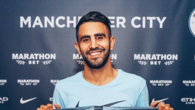 Mahrez a sign&eacute; chez le champion d'Angleterre