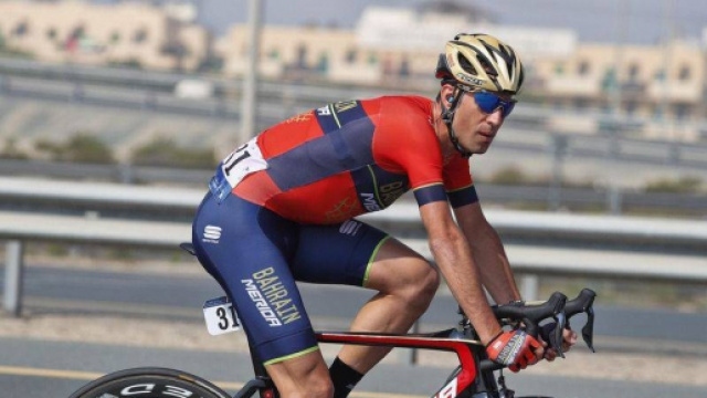 Vincenzo Nibali molto deluso dopo la cronosquadre del Tour de France.