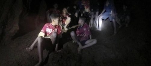 TAILANDIA / El rescate de los ni&ntilde;os se vio alterado por las lluvias monz&oacute;nicas