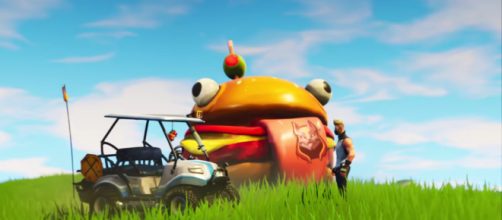 Fortnite season 5 patch adds new locations and a vehicle to the game. [image source: Fortnite/YouTube screenshot]