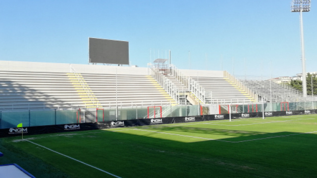 Lo stadio comunale "Ezio Scida" di Crotone