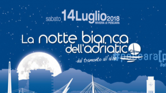 Notte Bianca Pescara 2018: sabato 14 luglio con Loredana Bert&egrave;, Irene Grandi ed Edoardo Leo