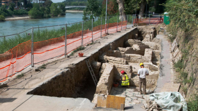 Ponte Milvio: scoperta misteriosa struttura di et&agrave; imperiale - iltempo.it