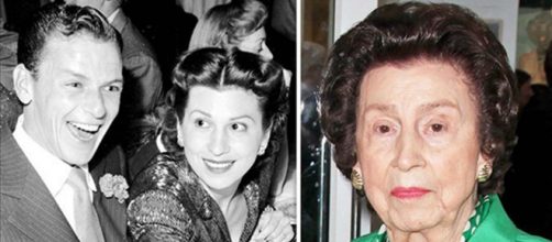 Nancy Sinatra, Frank Sinatra's first wife, has died at the age of 101. [Image @Daily_Express/Twitter]