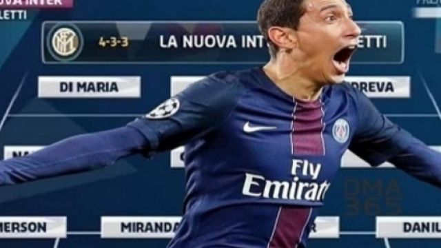 Mercato Inter: nella nuova formazione potrebbe esserci Di Maria, contatti avviati (RUMORS)