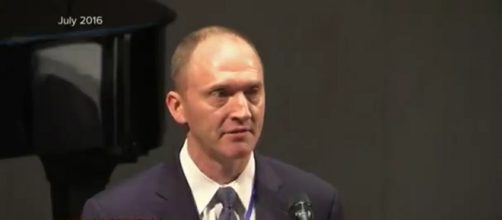 Carter was subject to surveillance as a member of the Trump campaign. [Image source: ABC News -YouTube]