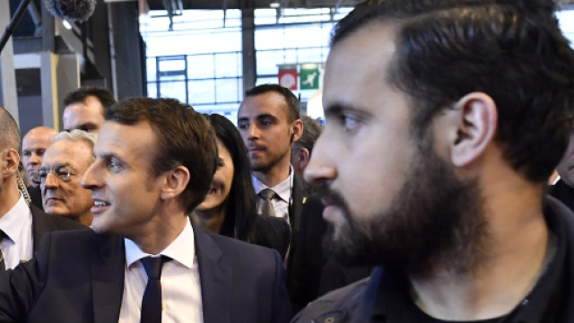Alexandre Benalla, un proche du Pr&eacute;sident de la R&eacute;publique en charge de sa s&eacute;curit&eacute; rapproch&eacute;e