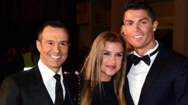 Cristiano Ronaldo s'affiche avec la fille de Jorge Mendes