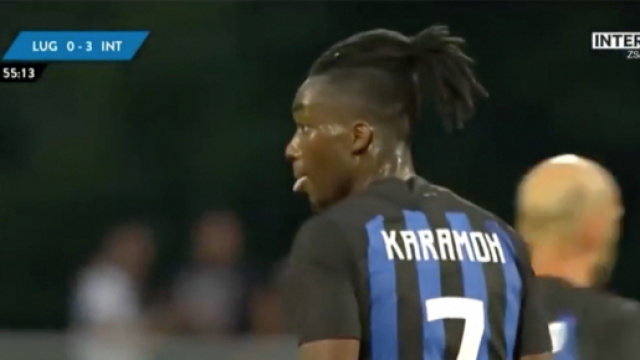 Yann Karamoh, giocatore dell'Inter