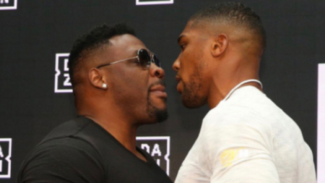 Jarrell Miller ed Anthony Joshua, momenti di tensione
