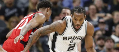 Kawhi Leonard and DeMar DeRozan exchanging teams? - (Image via Raptors Rupture/Youtube screencap)