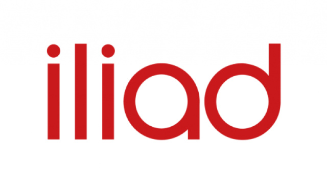 Iliad - Logo della compagnia mobile