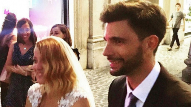 Noemi subito dopo aver detto s&igrave; a Gabriele Greco