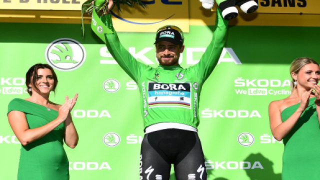 Peter Sagan &egrave; ancora in maglia verde