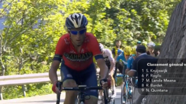 Vincenzo Nibali &egrave; stato costretto al ritiro al Tour de France