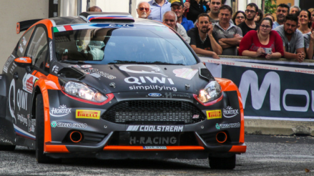 La Fiesta R5 di Lukyanuk centra il gradino pi&ugrave; alto del podio nella gara romana