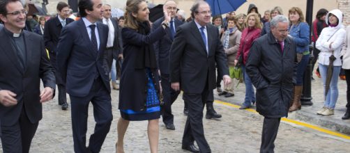 La infanta Elena pidi&oacute; a la prensa no ser fotografiada en un concurso de saltos en Galicia