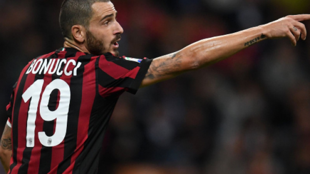 Leonardo Bonucci, difensore centrale del Milan.