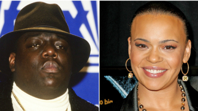Notorious B.I.G. e Faith Evans, sposati tra il 1994 e il 1997.