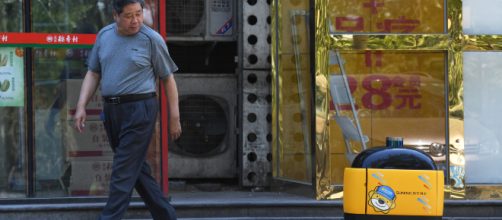 Los robots repartidores ya hacen entregas en China