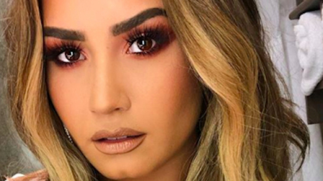 La pop star Demi Lovato in overdose