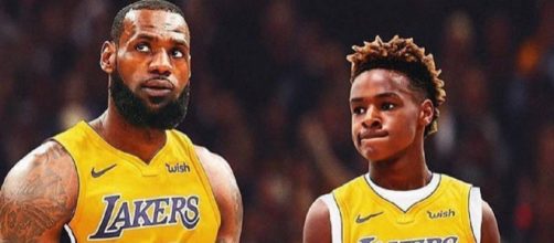 LeBron James talked about naming his son after him. [Image Source: lebronjames_ig - Instagram]